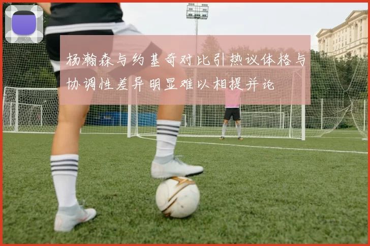 杨瀚森与约基奇对比引热议体格与协调性差异明显难以相提并论